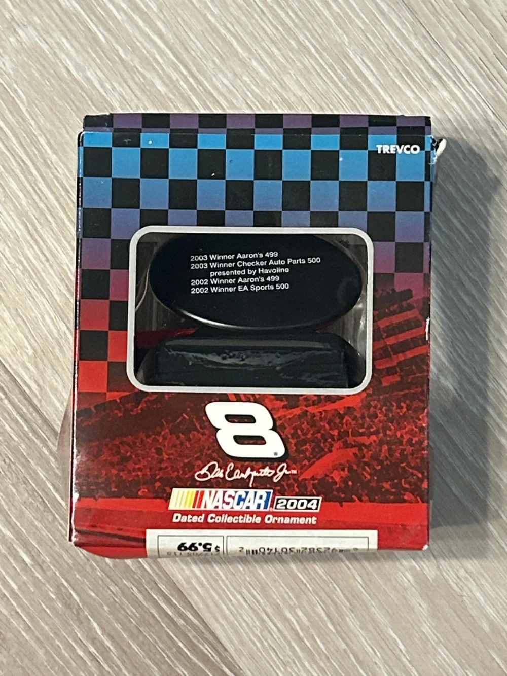 Trevco 2004 Dale Earnhardt Jr. #8 collectible NASCAR Christmas Ornament